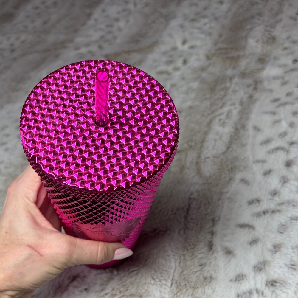 Starbucks Fuchsia Studded Tumbler - Picture 9 of 9
